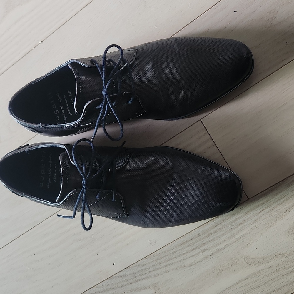 Blue Bugatti Dress Shoes